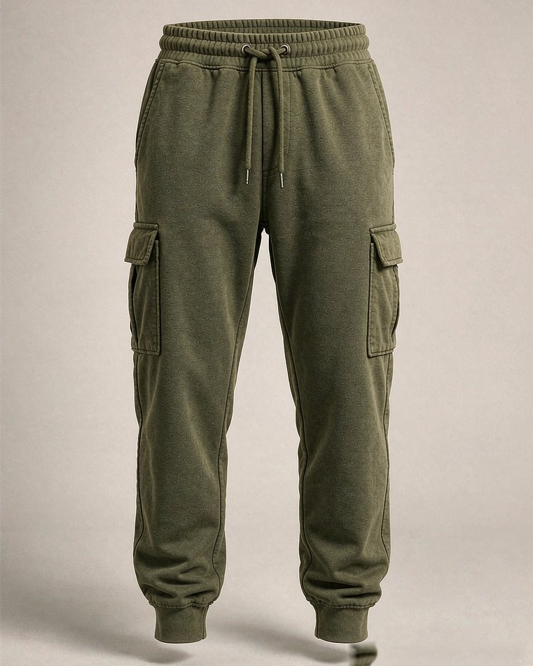 Cargo Sweatpant in Olive